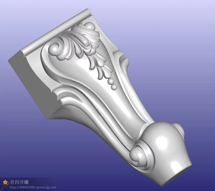 13欧式家具腿餐桌脚楼梯柱stl立体雕刻圆雕图雕刻笔浮雕沙发脚3D