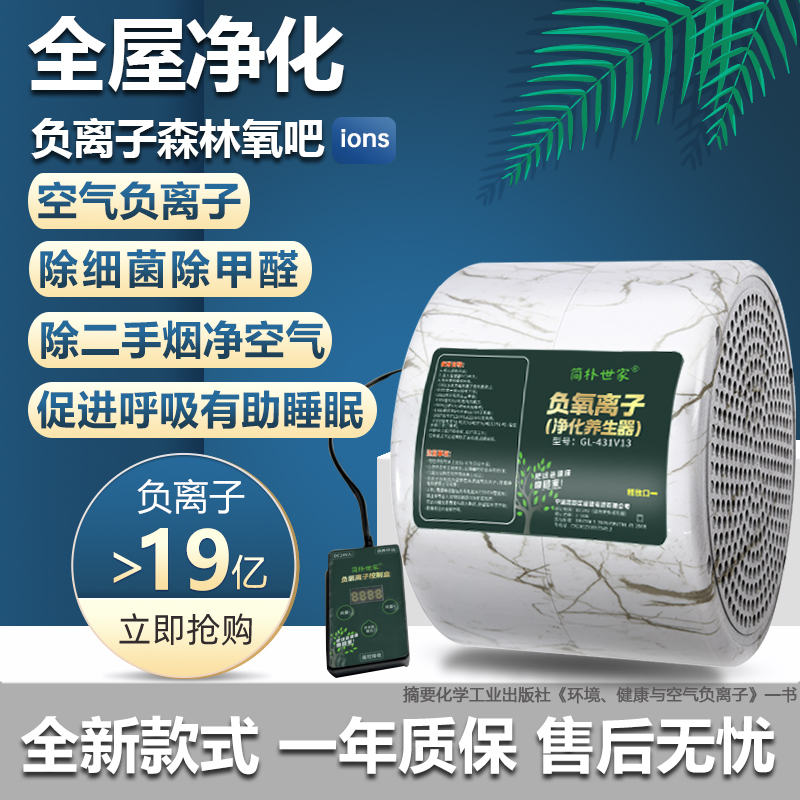简朴世家负离子空气净化器发生器