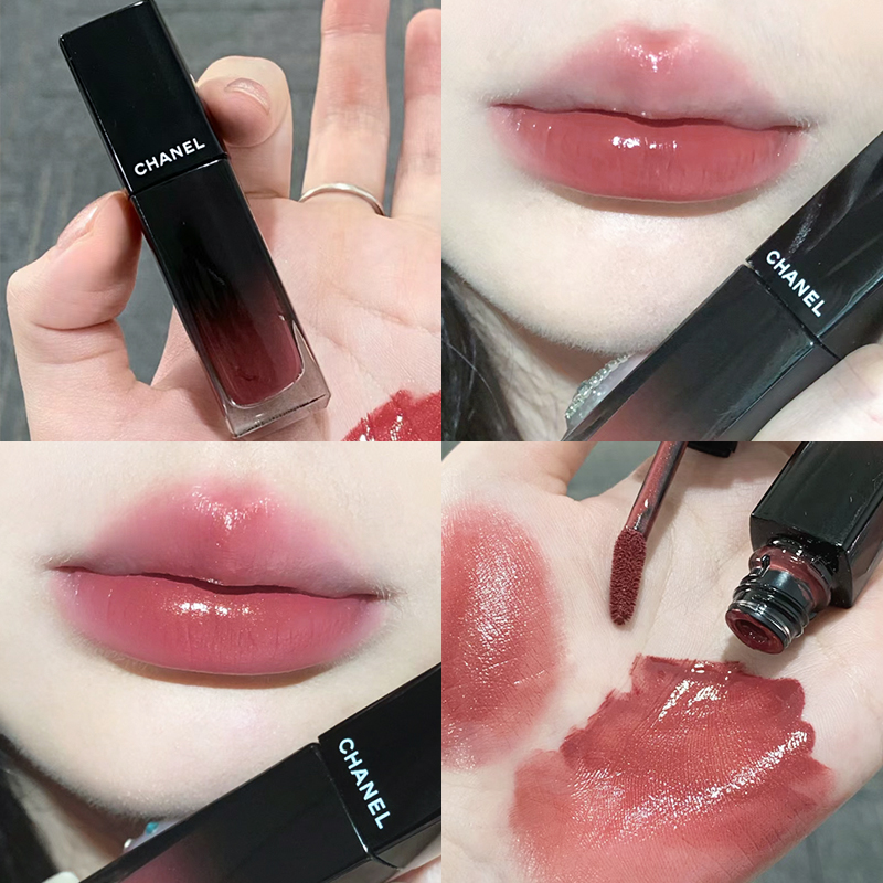现货Chanel香奈儿可可炫光唇釉口红小样试色75 63 84 174