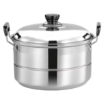 不锈钢加厚汤锅煮面锅带盖家用大容量烧水锅煲汤电磁炉煤气灶通用