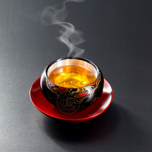 壹品大漆脱胎漆器大漆主人杯茶杯生漆杯子茶道