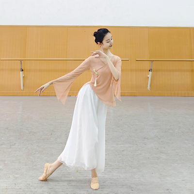 斑斓舞韵古典舞练功裤阔腿裤