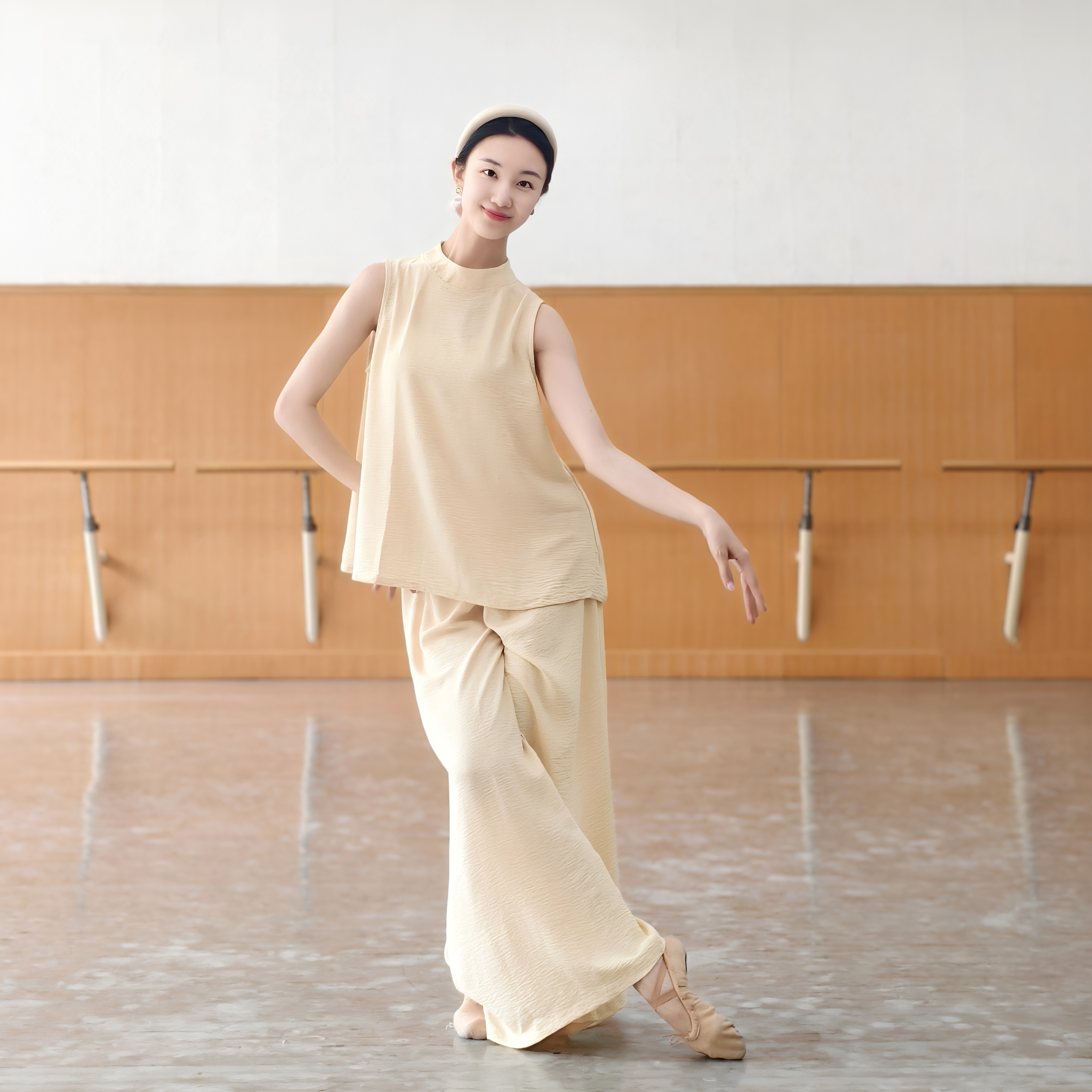 新款立领时尚舞蹈套装现代舞套装古典舞练功服夏季中国舞服装女款