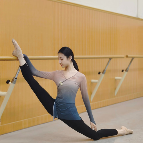 斑斓舞韵古典舞修身显瘦纱衣