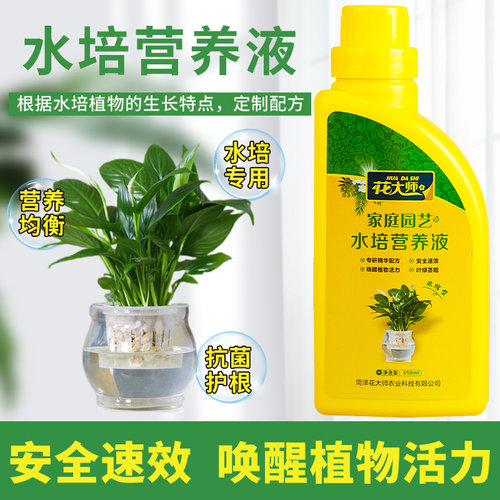 花大师水培营养液无味清澈水质