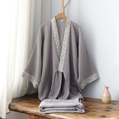 男纯棉古风薄款汉服套装