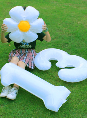 INS进口网红奶油数字气球男孩女孩儿童生日装饰场景拍照布置道具