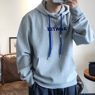 加厚连帽 LIV 男女情侣款 22FW新款 刺绣宽松卫衣 AONTES