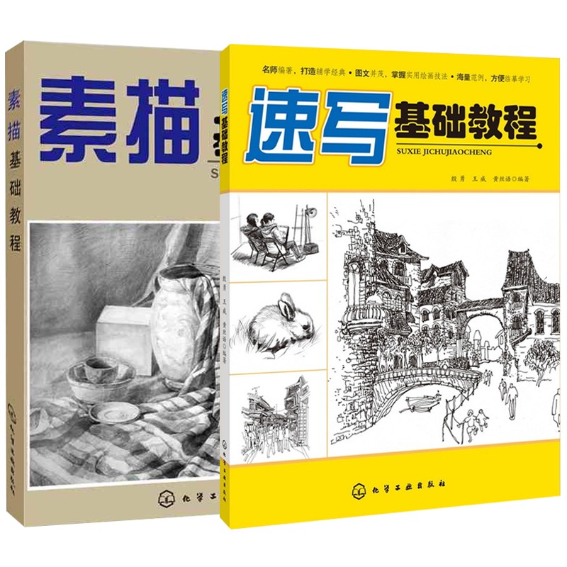素描基础教程 速写基础教程 素描书画画入门自学零基础学绘画教材人物