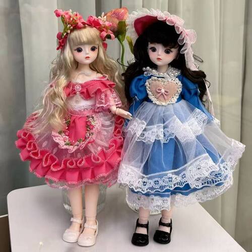 30厘米洛丽塔洋娃娃换装娃衣分