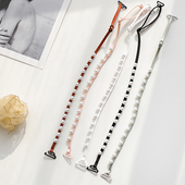 芮迪芬内衣带珍珠肩带20新款 性感美背可外露一字领文胸带胸罩带子