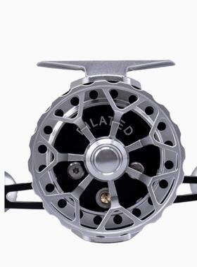 钓力德RC83海筏轮筏钓轮防海水带卸力全金属高速比桥伐轮一键复位