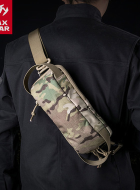 MAXGEAR箱鲀EDC胸包腰包军迷户外休闲跑步手机单肩包多功能斜挎包