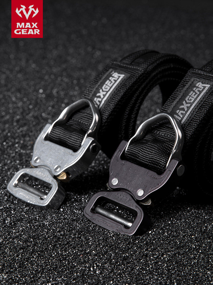MAXGEAR ROLLER COASTER WIND TACTICAL INNER BELT MALE MILITARY FAN OUTDOOR NYLON COBRA AUTOMATIC BUCKLE FUNCTIONAL WIND BELT