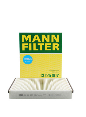 曼牌CU25007适配新福克斯,福睿斯,翼虎,MKC,V40 空调滤芯格滤清器