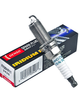 电装双铱金火花塞FK20HR11适配皇冠汉兰达斯巴鲁标致雪铁龙单支装