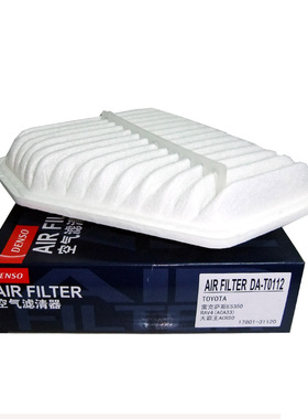 电装260331-0120适配比亚迪G6 M6 S6 RAV4普瑞维亚ES350空气滤芯