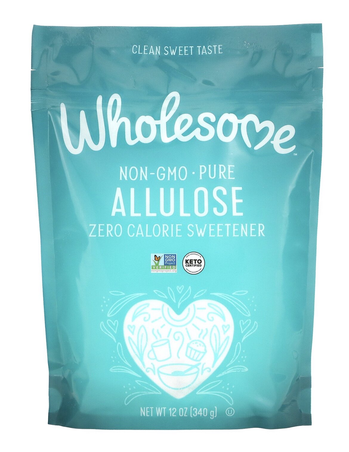 包邮美国进口wholesome阿洛酮糖甜味剂生酮零卡路里0升糖代糖340g