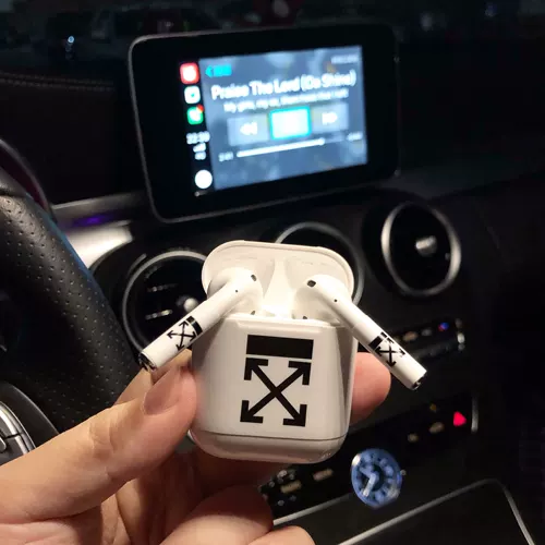 Наушники, защитная наклейка, 2, iphone, bluetooth