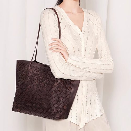 25秋冬新款复古麂皮绒手提子母包