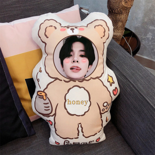 李羲承人形抱枕定制照片diy异形靠垫Q版可爱公仔真人娃娃玩偶礼物