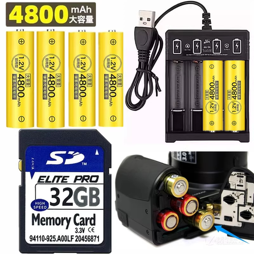 富士S2995 S8200 S6800 S4200 S4530照相机电池+充电器+32G内存卡