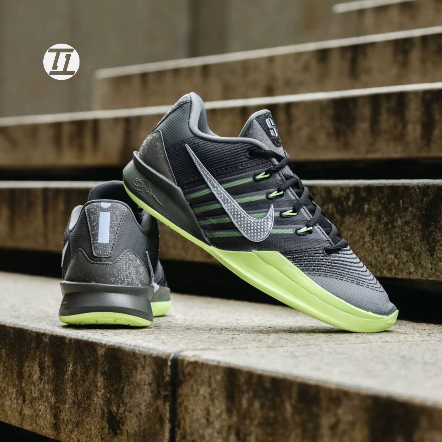 耐克NIKE SABRINA 3 EP萨布丽娜3代黑绿男女运动篮球鞋HF2882-002