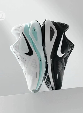 耐克/Nike Zoom Structure 26 白红防滑耐磨低帮跑鞋 HJ1101-601