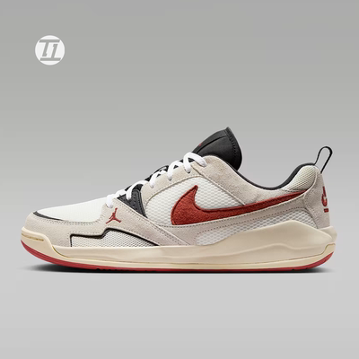 JordanCMFTEra米白红运动鞋