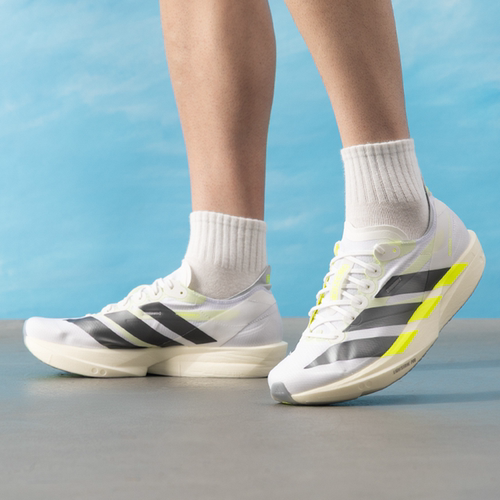 阿迪达斯/Adidas ADIZERO TAKUMI SEN 11白绿竞速金属跑鞋 KH8898