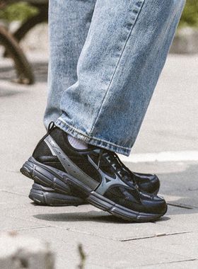 Mizuno/美津浓SPEED轻量减震复古厚底老爹鞋透气跑步鞋 D1GH2230