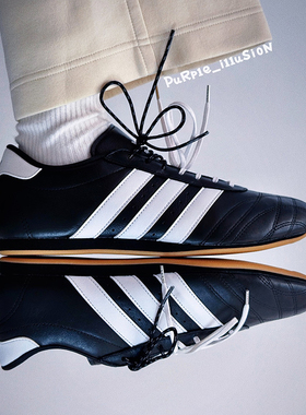 阿迪达斯adidas Taekwondo简约防滑低帮耐磨薄底运动休闲鞋JS1193