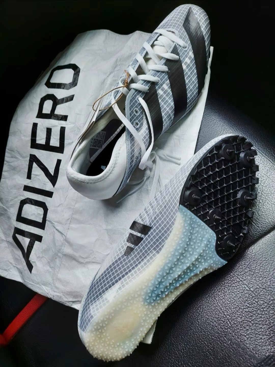 半掌专业田径鞋阿迪达斯/Adidas