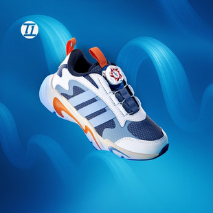 阿迪达斯ADIDAS PLAYFLEX新年款抗菌防滑旋转按钮休闲鞋KJ1553