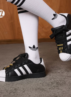 阿迪达斯ADIDAS SUPERSTAR ST W 男女拼色运动休闲鞋板鞋JR7444