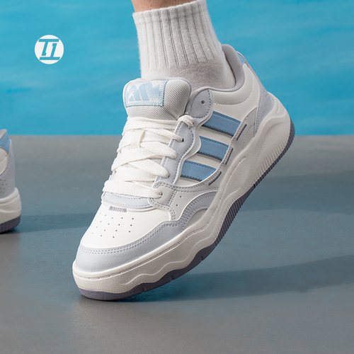 三叶草ADIDAS LITE SHUFFLE超轻缓震回弹防滑运动休闲鞋KH9022