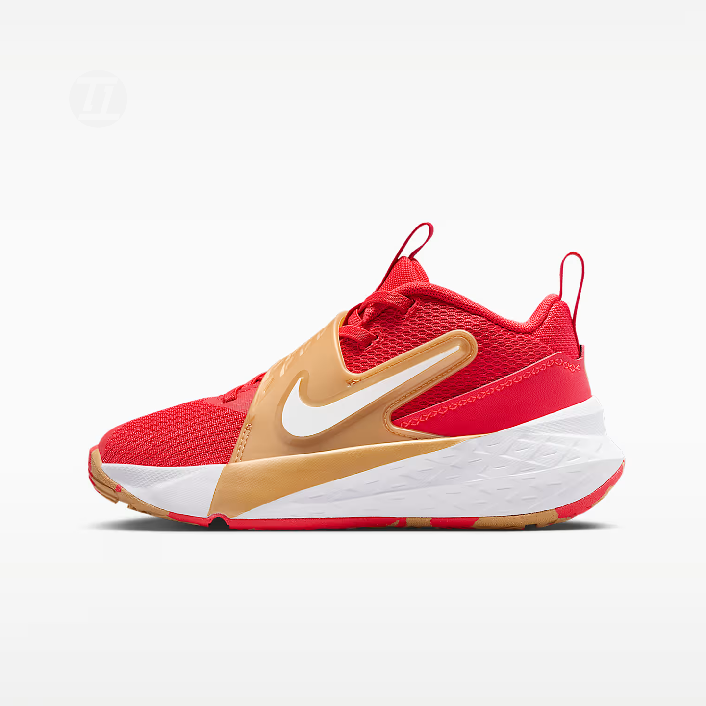 耐克NIKE TEAM HUSTLE小童低帮魔术贴男女休闲篮球鞋HV2290-400