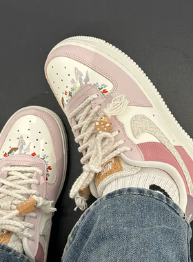 耐克/Nike Air Force 1 空军一号 男女轻便板鞋运动鞋IB8874-111