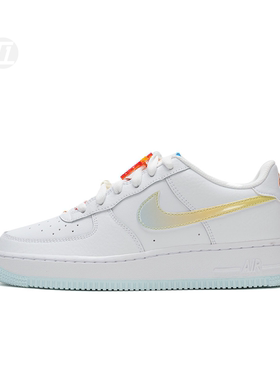 耐克Nike Air Forec 1空军一号AF1大童低帮休闲板鞋HJ4560-101