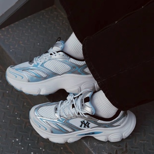 新款 2025夏季 运动鞋 厚底老爹鞋 3ASHWD15N MLB美职棒男鞋 休闲鞋 女鞋