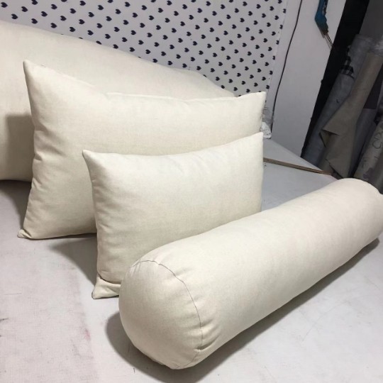 圆柱体枕头 圆枕 套加芯定做尺寸 长圆柱体抱枕芯 糖果枕套