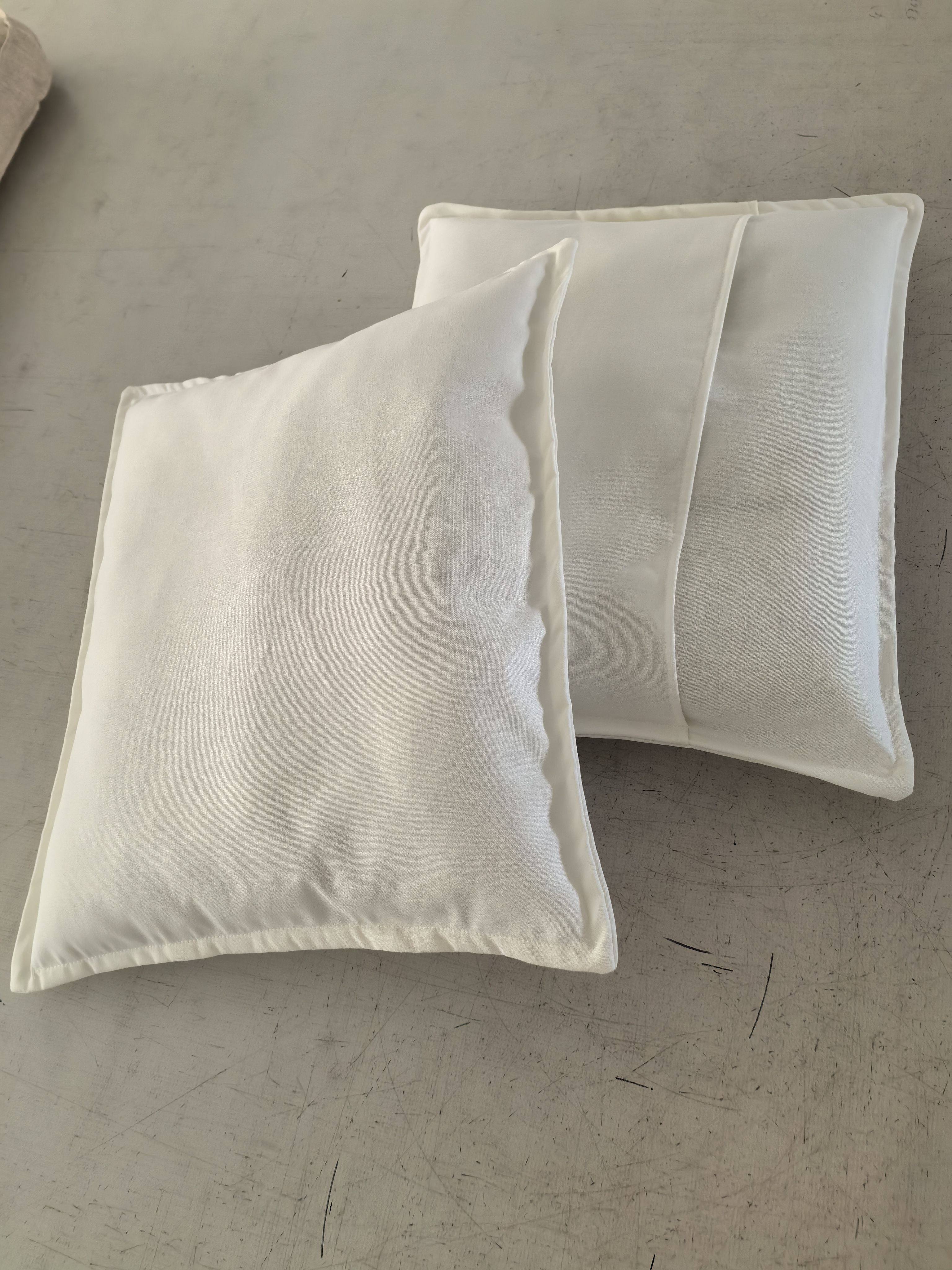 抱枕套不含芯45x45cm薄坐垫亚麻布料靠垫套沙发床头大号正方形