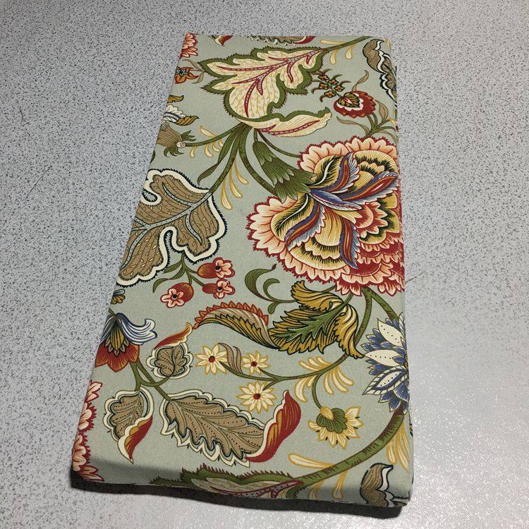 白色帆布木马印花海绵海绵垫子