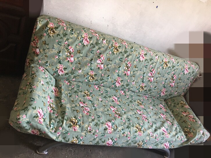 订做帆布沙发套简易双人方便拆洗