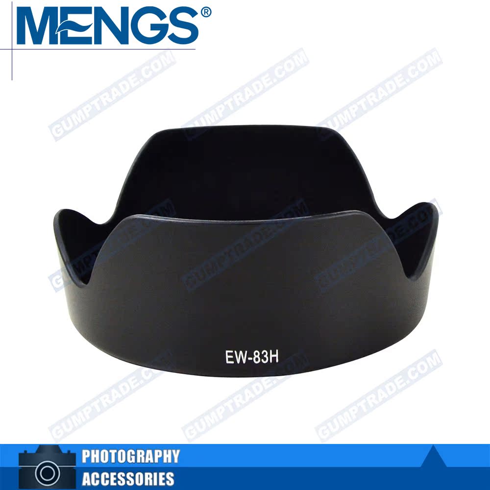 MENGS 佳能EW-83H遮光罩 5D2 5D3 6D 24-105 f/4L IS USM卡口77mm