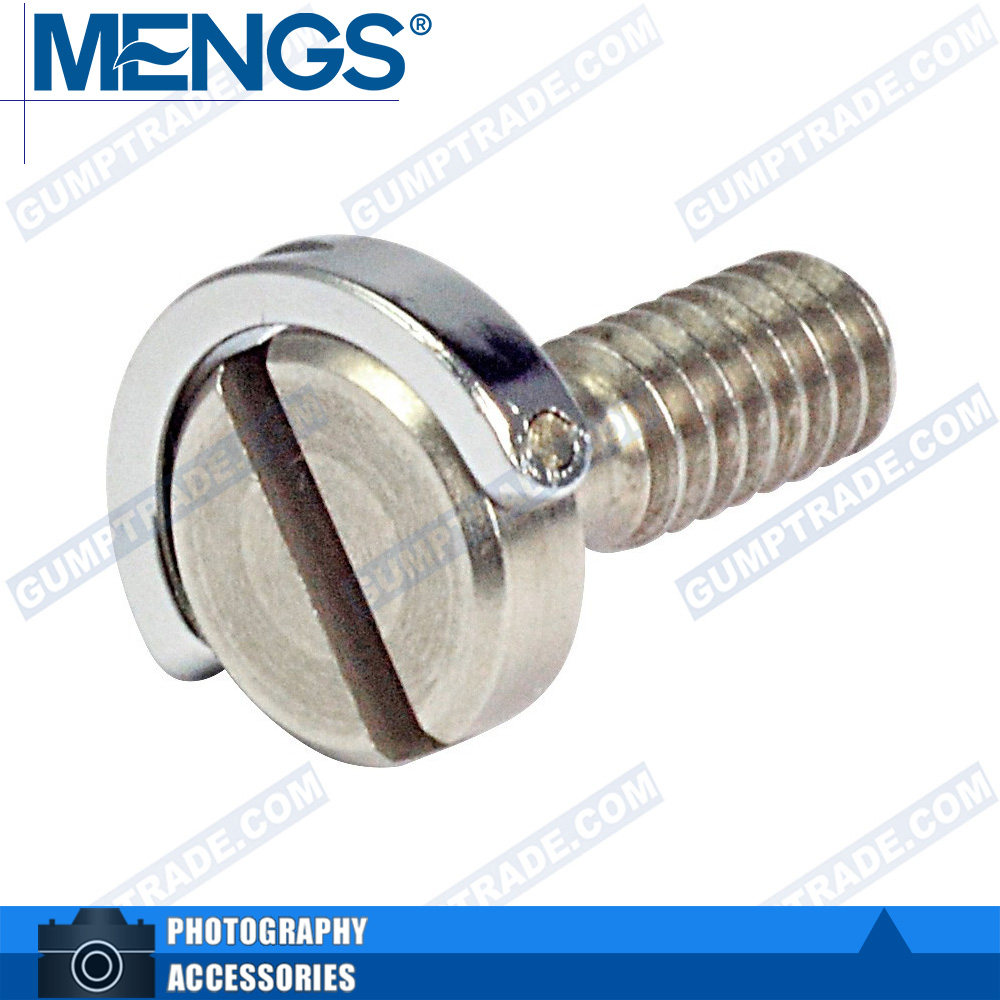 设计D环、一字槽两种锁紧方式，方便安装。不锈钢1/4英寸螺丝相机D环手柄 一字槽 摄影螺丝配件 厂家直销