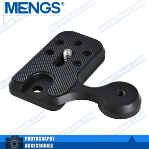 MENGS M-Pro 专业快装板适用三脚架云台摄影夹座兼容曼富图快拆