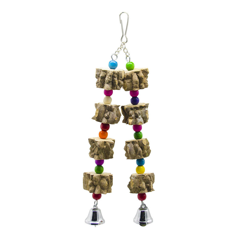 鸟用品彩珠咬串磨嘴宠物鹦鹉