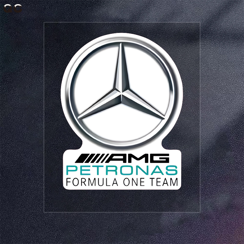 梅赛德斯奔驰f1方程式赛车同款贴纸奔驰AMG汉密尔顿反光车身贴纸