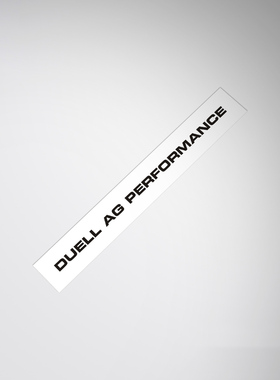 mini Duell AG Performance sitcker迷你改装车门把手车贴纸贴花